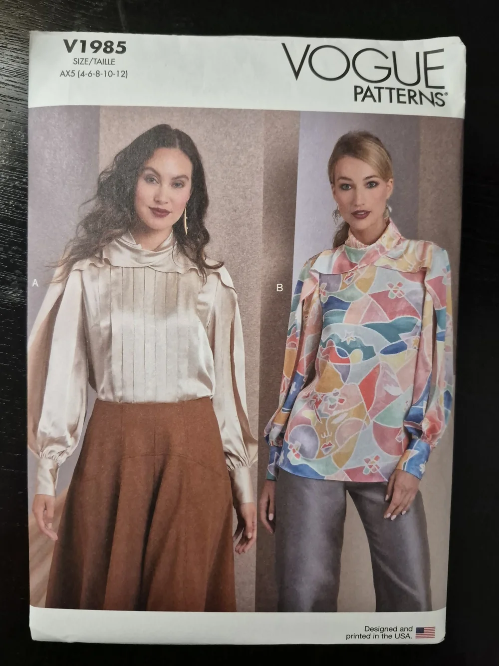 Vogue Pattern V1985 *UNCUT*